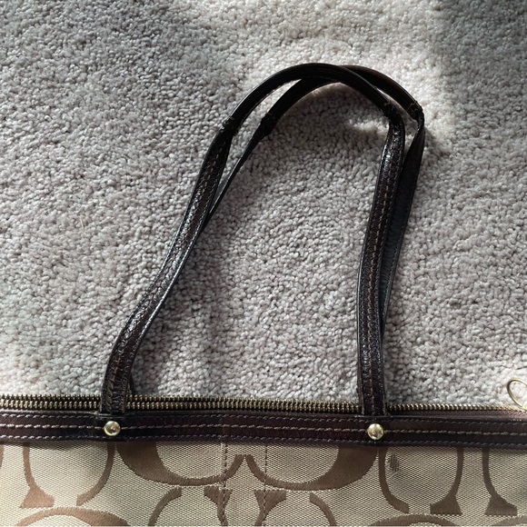 Coach City Tote Shoulder Bag - Picture 7 of 11